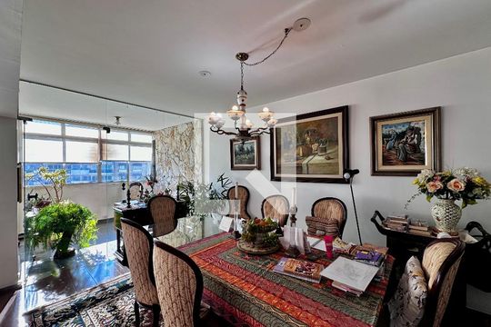 Sala 1 de apartamento para alugar com 3 quartos, 210m² em Santo Amaro, São Paulo
