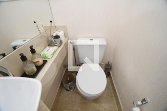 Lavabo de casa de condomínio à venda com 2 quartos, 95m² em Parque Imperador, Campinas