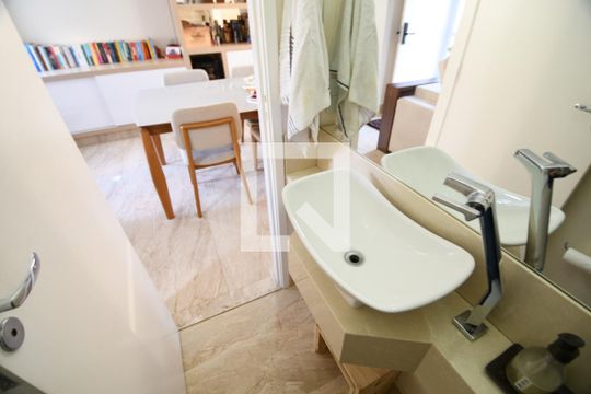 Lavabo de casa de condomínio à venda com 2 quartos, 95m² em Parque Imperador, Campinas