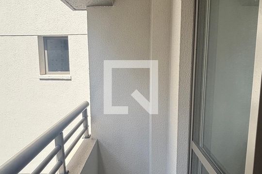 Varanda da Sala de apartamento à venda com 1 quarto, 40m² em Vila Sao Pedro, Santo André