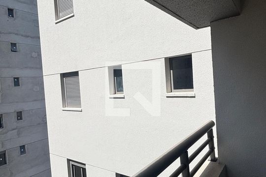 Varanda da Sala de apartamento à venda com 1 quarto, 40m² em Vila Sao Pedro, Santo André
