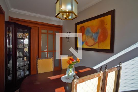Sala de Jantar de apartamento à venda com 3 quartos, 90m² em Petrópolis, Porto Alegre
