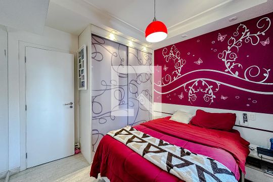 Suíte 2 de apartamento à venda com 3 quartos, 124m² em Vila Regente Feijó, São Paulo