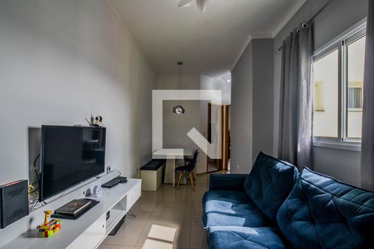 Sala de apartamento à venda com 2 quartos, 100m² em Jardim Ana Maria, Santo André