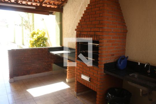 Área comum - Churrasqueira de apartamento à venda com 2 quartos, 81m² em Oswaldo Cruz, São Caetano do Sul
