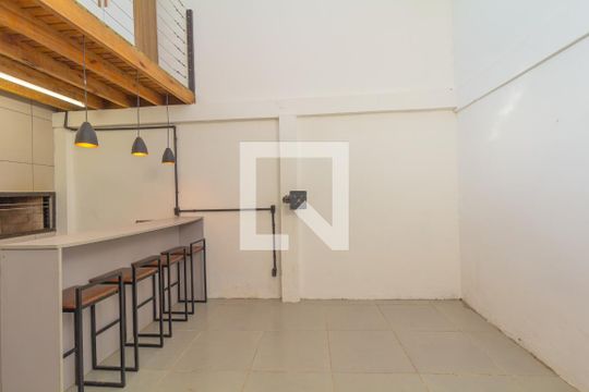 Sala/Cozinha de casa para alugar com 1 quarto, 32m² em Harmonia, Canoas