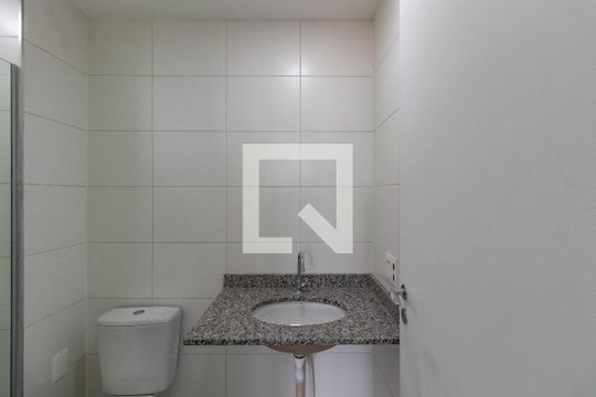 Banheiro da Suíte de apartamento à venda com 1 quarto, 31m² em Pompeia, São Paulo