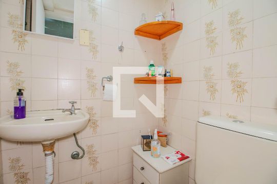 Lavabo de apartamento à venda com 3 quartos, 95m² em Auxiliadora, Porto Alegre