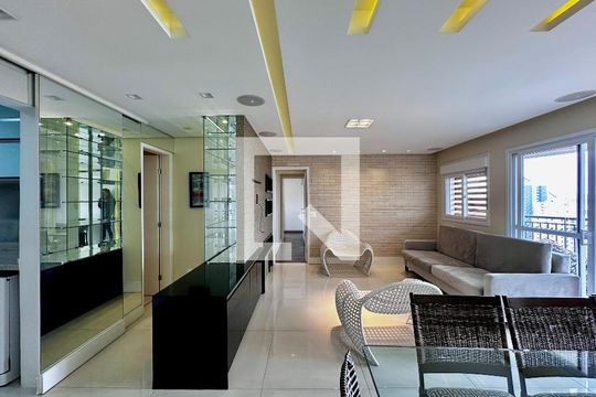 Sala de apartamento para alugar com 3 quartos, 109m² em Jardim Aeroporto, São Paulo