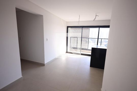 Sala/Cozinha de apartamento à venda com 3 quartos, 74m² em Vila Rosa, Goiânia