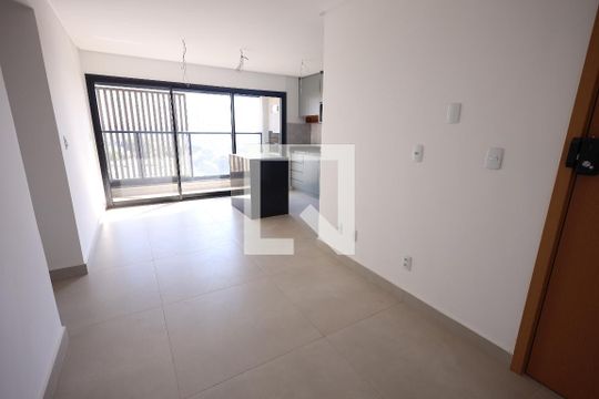 Sala/Cozinha de apartamento à venda com 3 quartos, 74m² em Vila Rosa, Goiânia