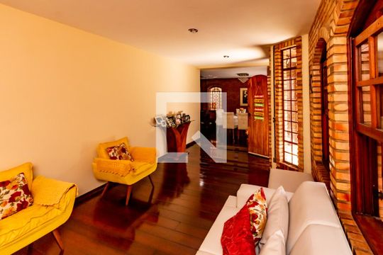 Sala de casa à venda com 5 quartos, 360m² em Jardim Atlântico, Belo Horizonte