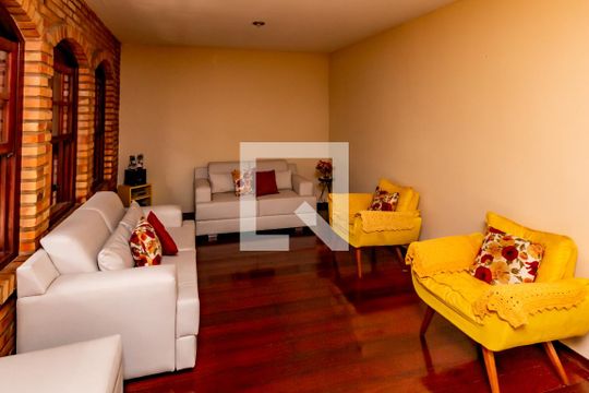 Sala de casa à venda com 5 quartos, 360m² em Jardim Atlântico, Belo Horizonte