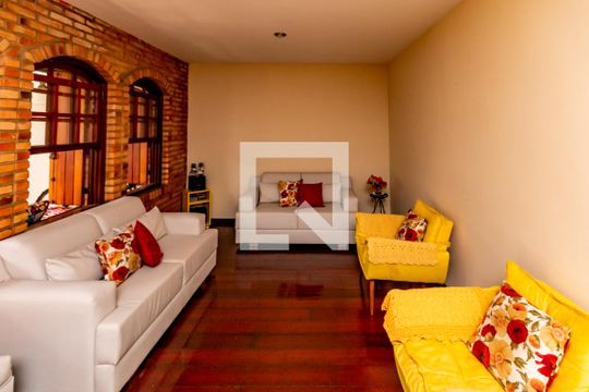 Sala de casa à venda com 5 quartos, 360m² em Jardim Atlântico, Belo Horizonte