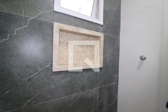 Banheiro Quarto 1 suíte de casa à venda com 3 quartos, 140m² em Vila Camilópolis, Santo André