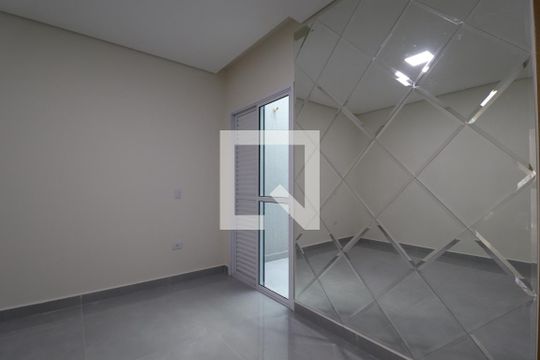 Quarto 1 suíte de casa à venda com 3 quartos, 140m² em Vila Camilópolis, Santo André