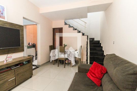 Sala de casa de condomínio à venda com 2 quartos, 62m² em Vila Progresso (zona Leste), São Paulo