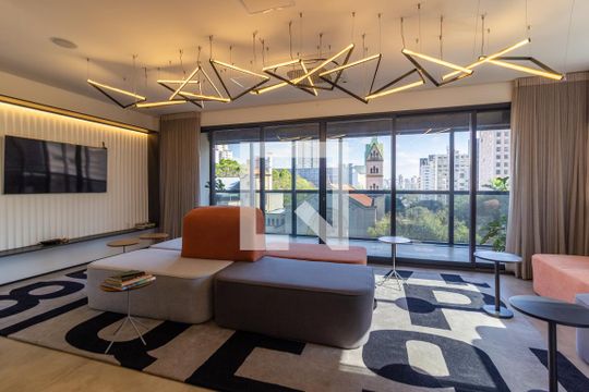 Área comum - Salão de festas de kitnet/studio à venda com 1 quarto, 23m² em Jardim Paulista, São Paulo