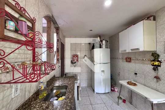 Cozinha e Área de Serviço de casa de condomínio à venda com 2 quartos, 150m² em Vargem Pequena, Rio de Janeiro