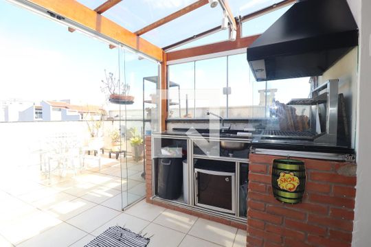 Espaço Gourmet de apartamento à venda com 3 quartos, 160m² em Vila Humaita, Santo André