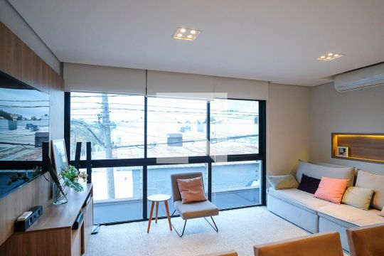 Sala de casa à venda com 3 quartos, 183m² em Santa Maria, Santo André