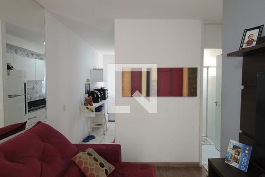 Sala de apartamento à venda com 2 quartos, 43m² em Trevo, Belo Horizonte