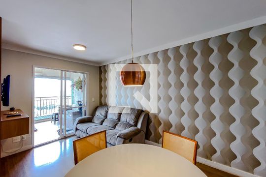 Sala de apartamento à venda com 2 quartos, 72m² em Belenzinho, São Paulo