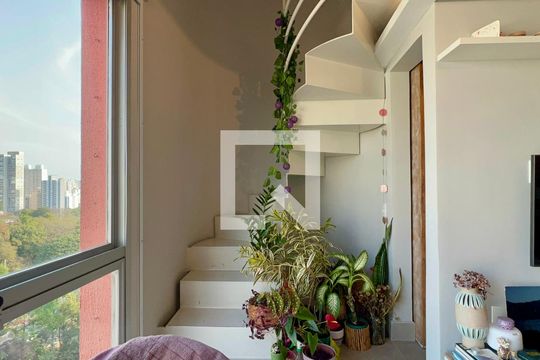 Lavabo de apartamento para alugar com 1 quarto, 60m² em Pinheiros, São Paulo