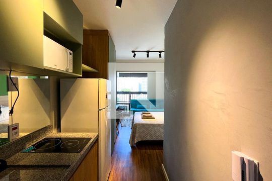 Studio de apartamento para alugar com 1 quarto, 28m² em Barra Funda, São Paulo