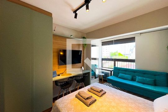 Studio de apartamento para alugar com 1 quarto, 28m² em Barra Funda, São Paulo