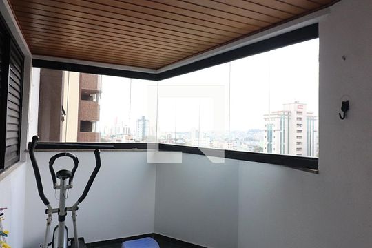 Sala Sacada de apartamento à venda com 3 quartos, 133m² em Vila Caminho do Mar, São Bernardo do Campo