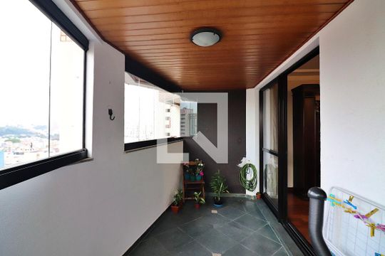 Sala Sacada de apartamento à venda com 3 quartos, 133m² em Vila Caminho do Mar, São Bernardo do Campo