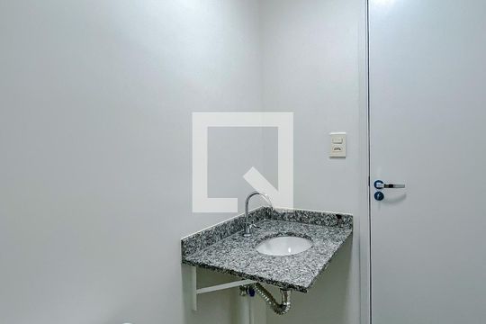 Banheiro de kitnet/studio à venda com 1 quarto, 25m² em Belenzinho, São Paulo