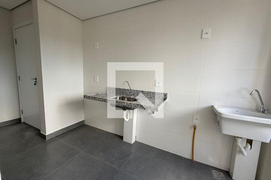 Sala/Cozinha de apartamento à venda com 2 quartos, 52m² em União, Belo Horizonte