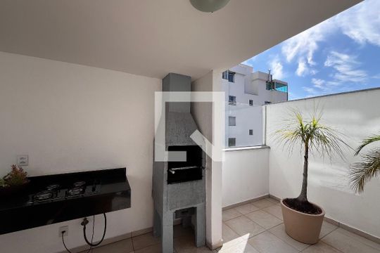 Área Gourmet de apartamento à venda com 2 quartos, 75m² em Itapoã, Belo Horizonte