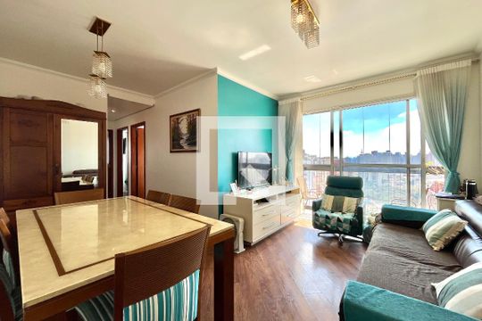 Sala de apartamento à venda com 3 quartos, 84m² em Vila Guarani (zona Sul), São Paulo
