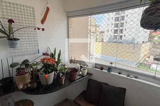 Sala de apartamento à venda com 2 quartos, 53m² em Vila Alpina, Santo André