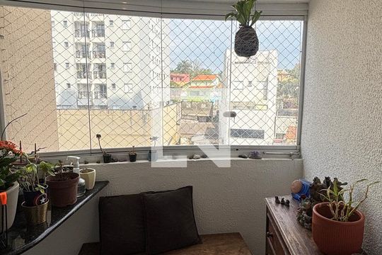 Sala de apartamento à venda com 2 quartos, 53m² em Vila Alpina, Santo André