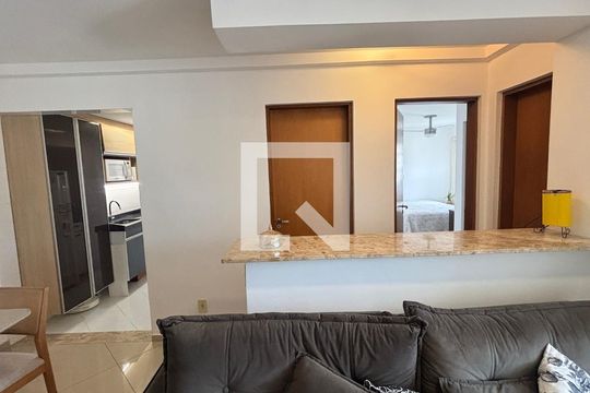 Sala de apartamento à venda com 2 quartos, 53m² em Vila Alpina, Santo André