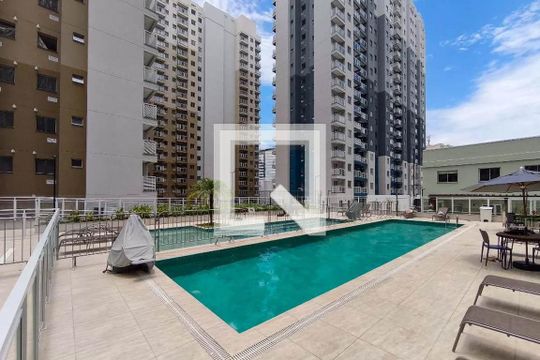 Área comum de apartamento para alugar com 2 quartos, 50m² em Santo Cristo, Rio de Janeiro