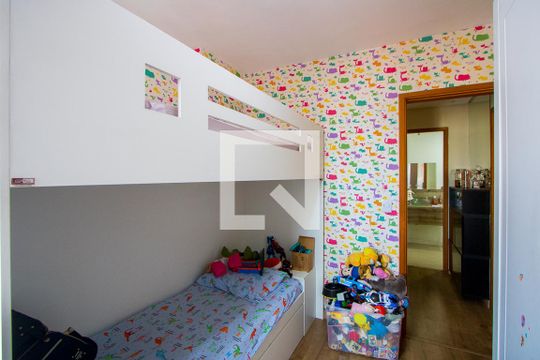 Quarto  de apartamento à venda com 2 quartos, 58m² em Vila Pires, Santo André