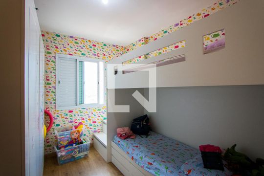 Quarto  de apartamento à venda com 2 quartos, 58m² em Vila Pires, Santo André