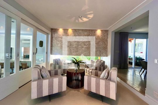 Sala de casa de condomínio à venda com 4 quartos, 860m² em Parque Imperador, Campinas