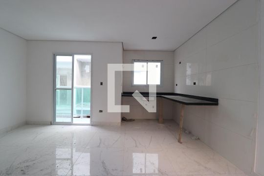 Cozinha de casa de condomínio à venda com 2 quartos, 117m² em Vila Metalúrgica, Santo André