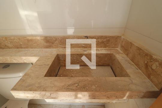 Lavabo 1 de casa de condomínio à venda com 2 quartos, 117m² em Vila Metalúrgica, Santo André