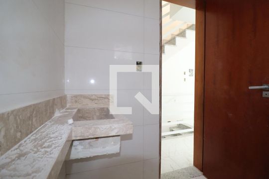 Lavabo 2 de casa de condomínio à venda com 3 quartos, 127m² em Vila Metalúrgica, Santo André