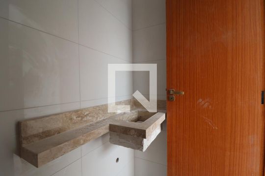 Lavabo 1 de casa de condomínio à venda com 3 quartos, 127m² em Vila Metalúrgica, Santo André
