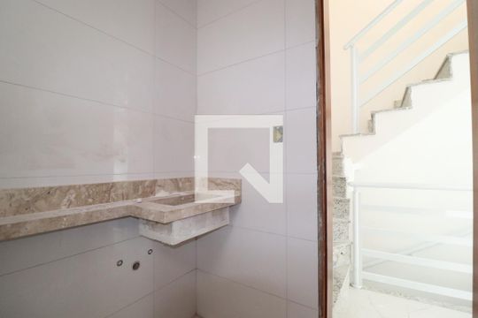 Lavabo 2 de casa de condomínio à venda com 3 quartos, 127m² em Vila Metalúrgica, Santo André