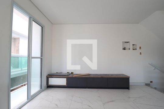 Sala de casa de condomínio à venda com 3 quartos, 129m² em Vila Metalúrgica, Santo André