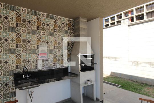 Área Gourmet de apartamento para alugar com 2 quartos, 47m² em Santa Branca, Belo Horizonte